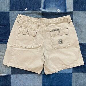 LEI cargo shorts size 7 vintage tan
